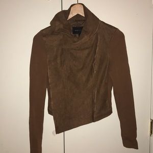 BCBG suede jacket